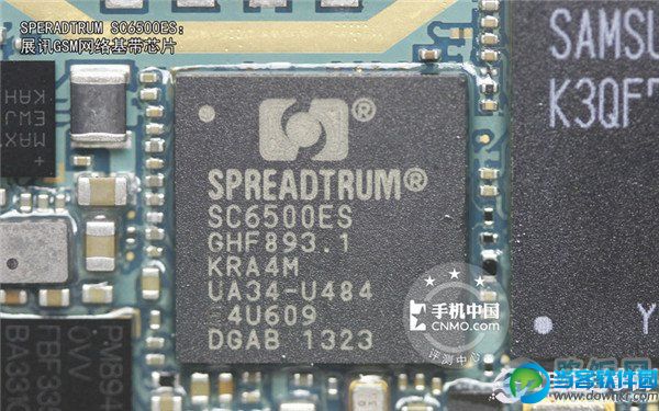 SPERADTRUM SC6500ES：展讯GSM网络基带芯片。