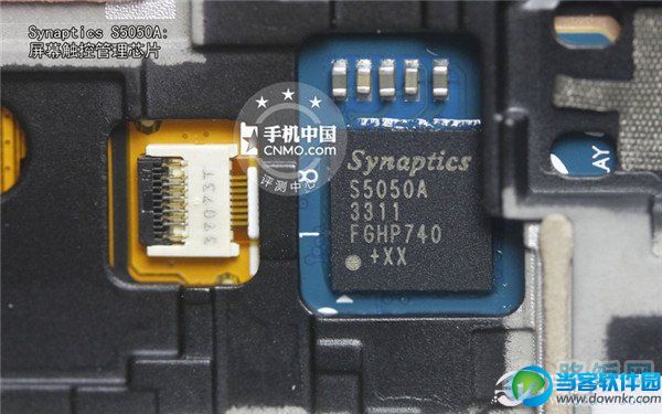Synaptics S5050A:屏幕触控管理芯片。