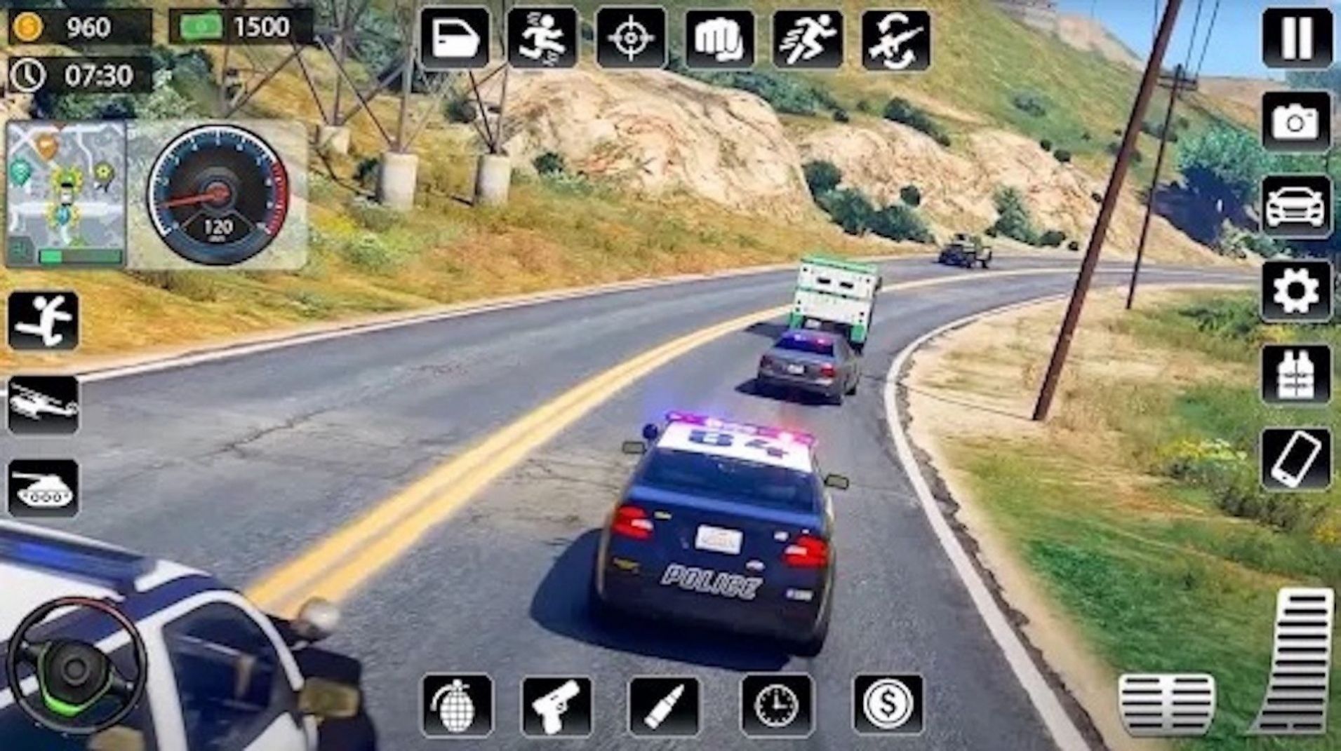 警车极限追击安卓手机版图1: