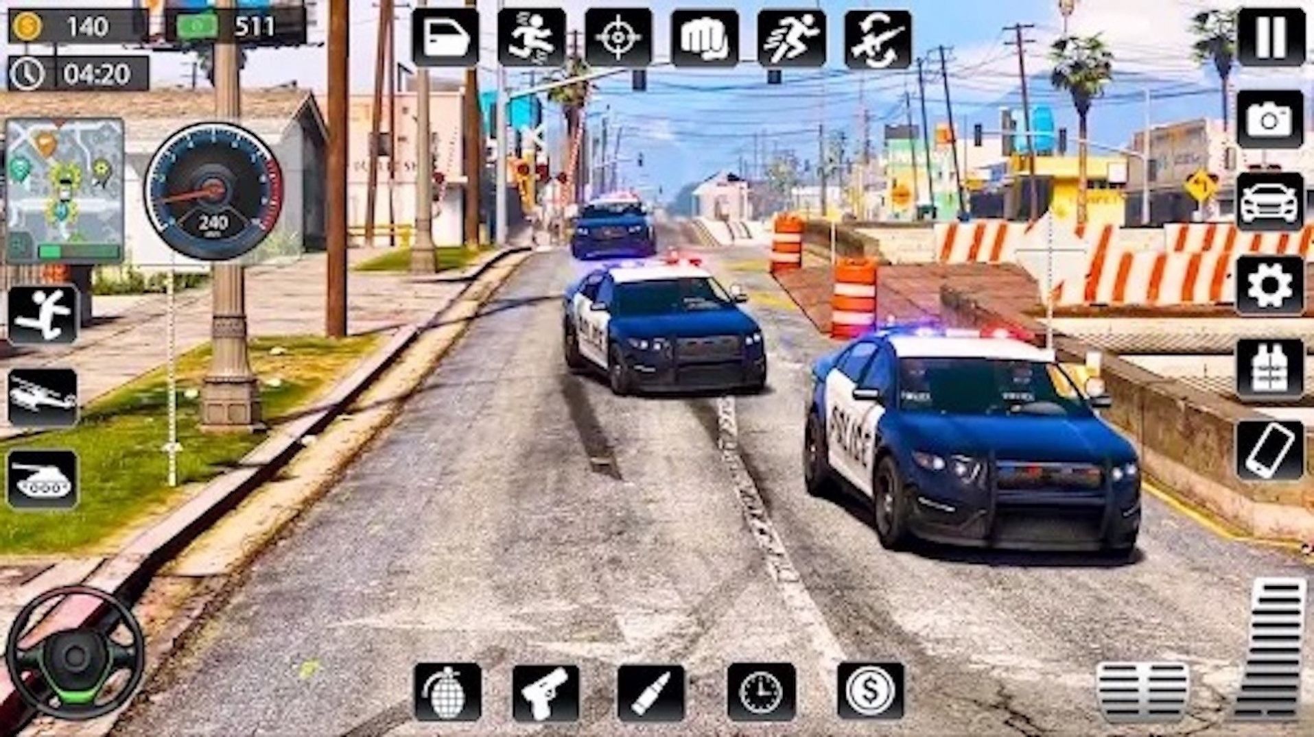 警车极限追击安卓手机版图3: