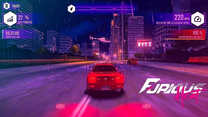 愤怒热火赛车游戏 v1.4 安卓版 1