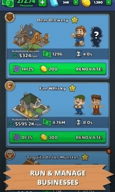 闲置酒业大亨游戏(idle distiller) v2.63.4 安卓版 3