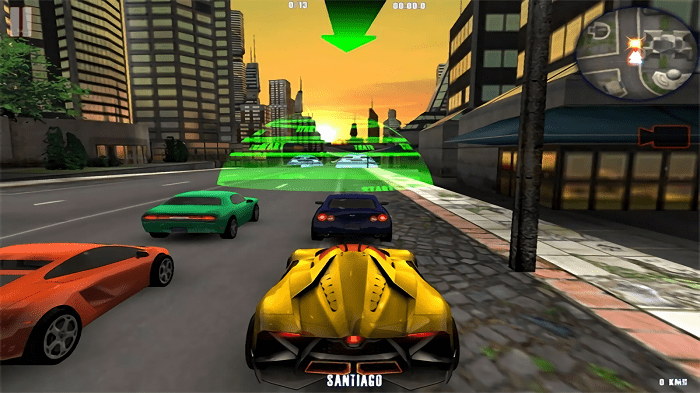 市中心疯狂飙车游戏(Midtown Crazy Race) v1.6.2 安卓版 2