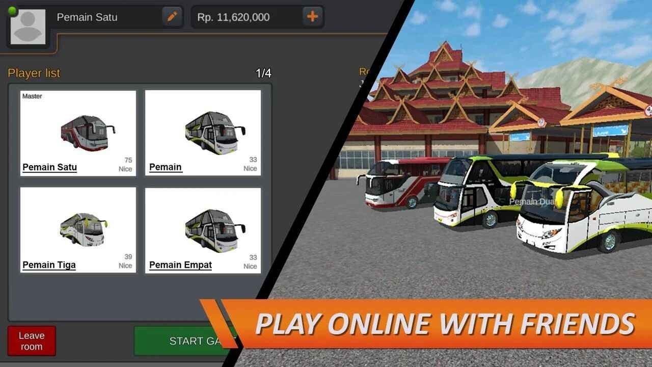 印尼巴士模拟器4.0截图