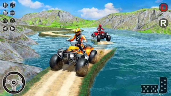 全地形四轮摩托3d游戏(atv quad bike 2019) v1.21 安卓版 3