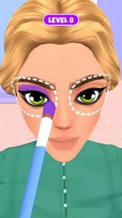 化妆颜色游戏官方安卓版（Magic Princess Makeup）图3: