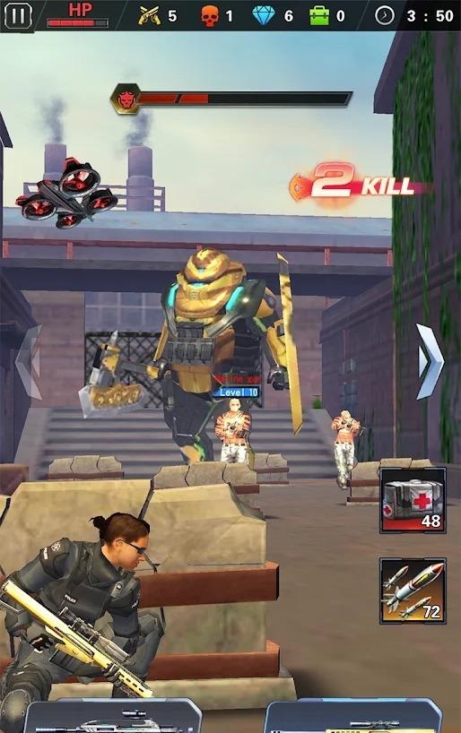 战场强人3D游戏官方版（Gun Shooter 3D）图3: