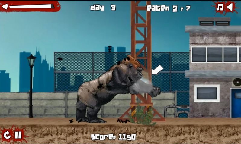 狂暴猩猩模拟器手机版游戏图3:
