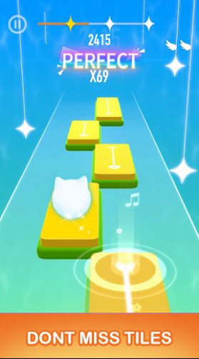 Dancing Cats Music Tiles游戏中文版下载安装图2: