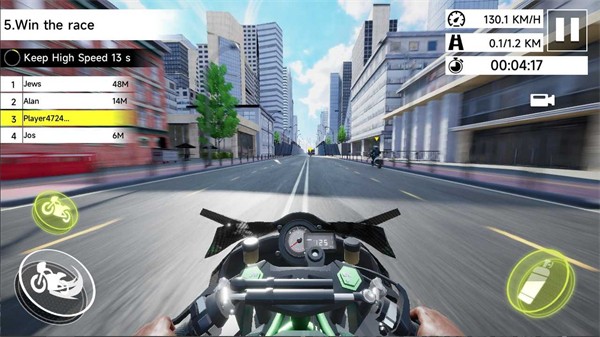 极速摩托冲刺2无限金币版截图