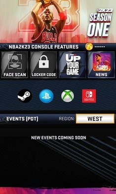 我的NBA2K23国际服截图